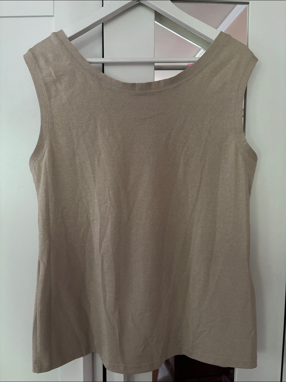 ILinen Gold Shell Top - Picture 5 of 5